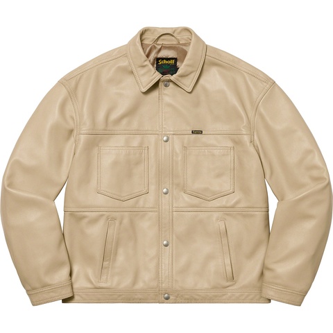 Supreme®/Schott® Leather Work Jacket - Supreme