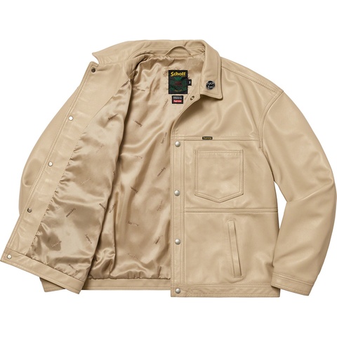 Supreme®/Schott® Leather Work Jacket - Supreme