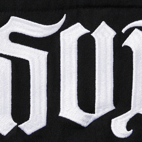 Supreme Ambigram Hooded Sweatshirt - Black