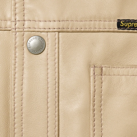 Supreme Supreme®/Schott® Leather Work Jacket - Tan