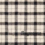 Supreme Mini Plaid Hooded Shirt (SS22) - White