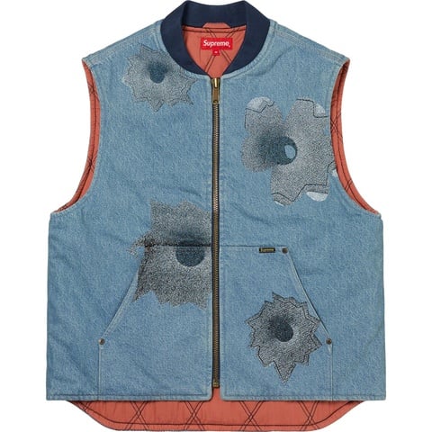 A*様 Supreme Nate Lowman Work Vest Indigo Nate Lowman Work Vest - spring/summer 2022 - Supreme