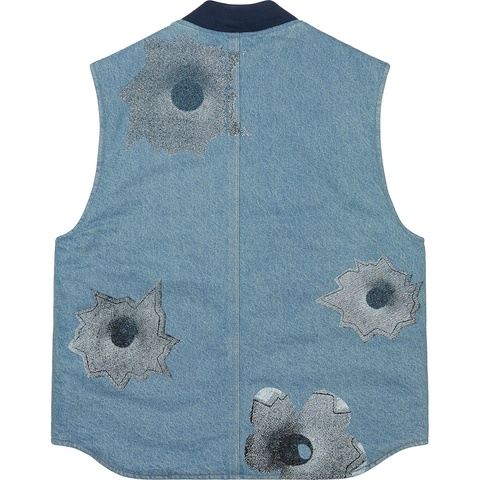 A*様 Supreme Nate Lowman Work Vest Indigo Nate Lowman Work Vest - spring/summer 2022 - Supreme