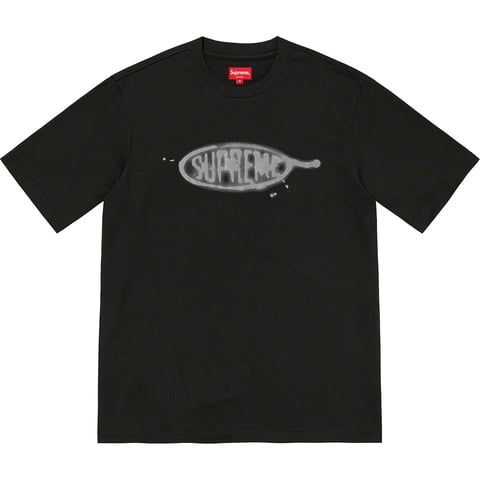 Supreme Ink Blot S/S Top - Black