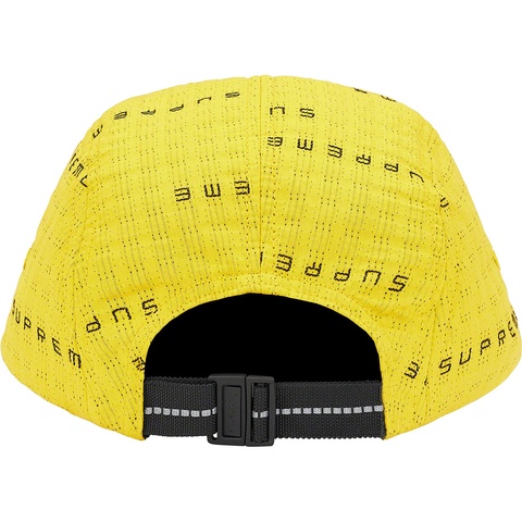 Supreme Stitch Jacquard Camp Cap - Lemon