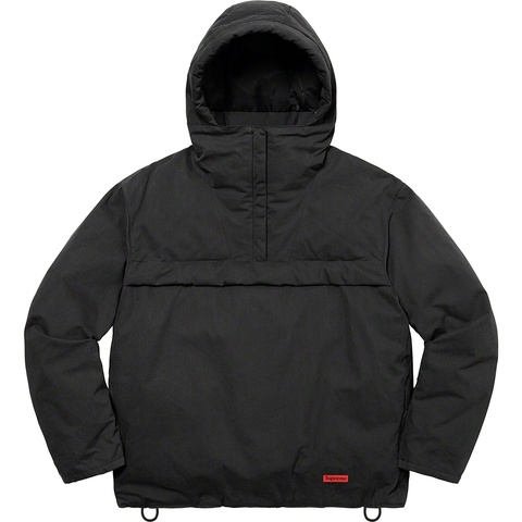 Supreme Hooded Down Pullover - Black
