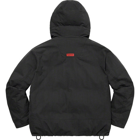 Supreme Hooded Down Pullover - Black