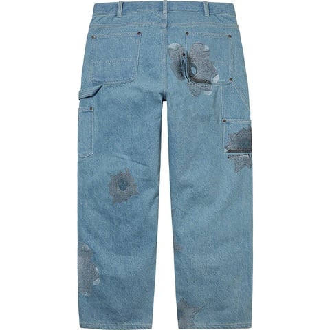 Nate Lowman Double Knee Painter Pant - Supreme