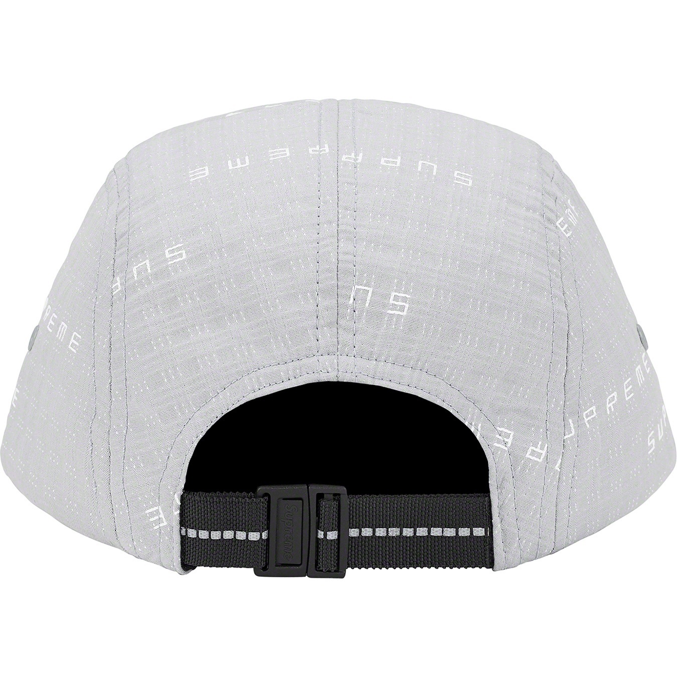 Supreme Stitch Jacquard Camp Cap (SS22) - Grey - $48