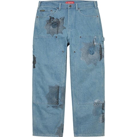 Nate Lowman Double Knee Painter Pant - Supreme