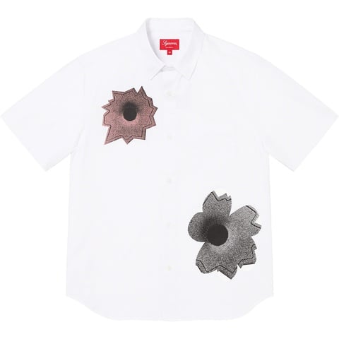 Supreme Nate Lowman S/S Shirt - White
