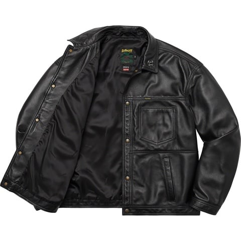Supreme®/Schott® Leather Work Jacket - Supreme