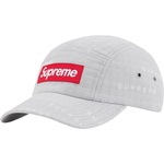 Supreme Stitch Jacquard Camp Cap (SS22) - Grey