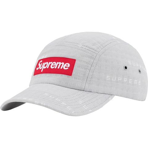 Supreme Stitch Jacquard Camp Cap - Grey