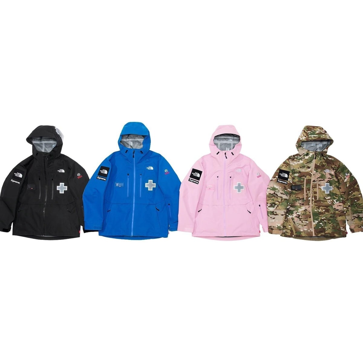 服/ファッション Supreme x The North Face Summit Series Rescue Mountain Pro Jacket "Multi Camo" Supreme The North Face Summit Series Rescue Mountain Pro Jacket