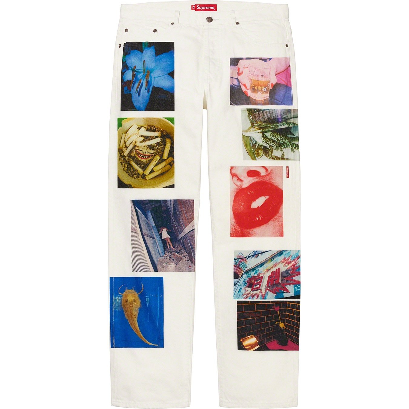 Supreme Daidō Moriyama Regular Jean (SS22) - White - $268