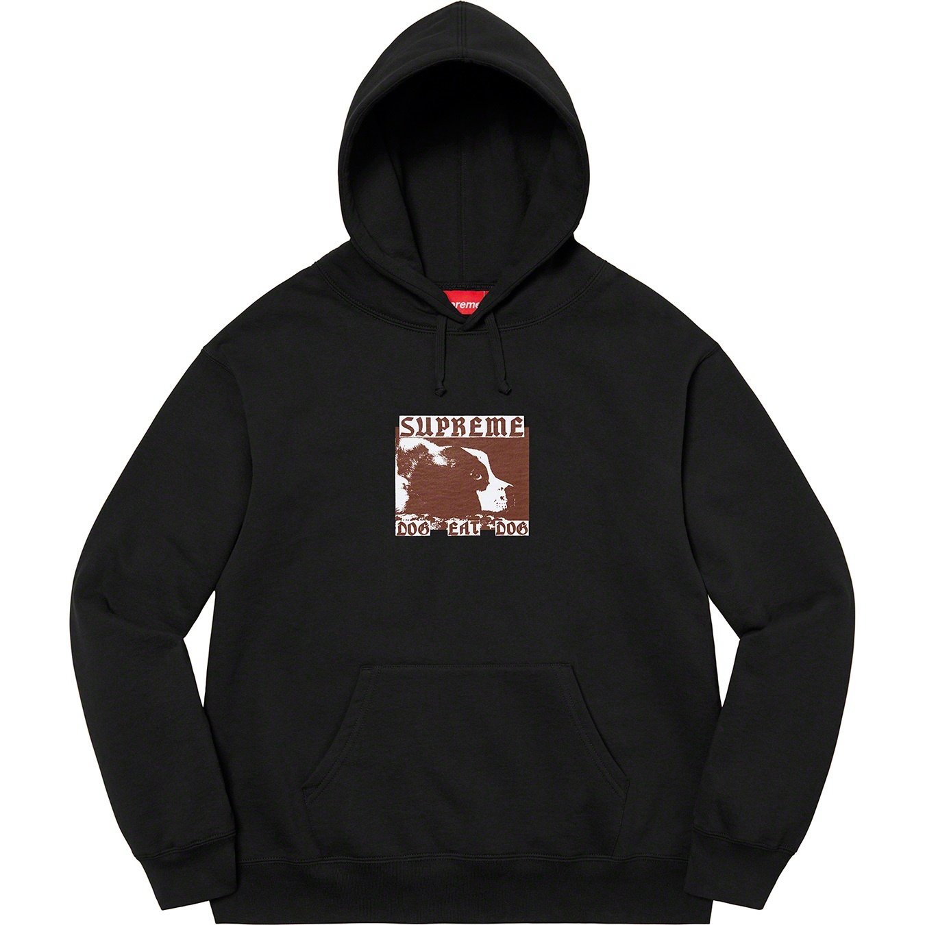 Supreme Dog Eat Dog Hooded Sweatshirt (SS22) - Black - $158