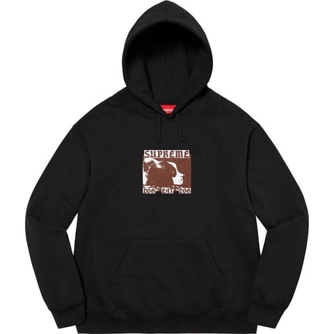 Supreme Dog Eat Dog Hooded Sweatshirt - Black