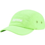 Supreme Coated Cordura Camp Cap (SS22) - Lime
