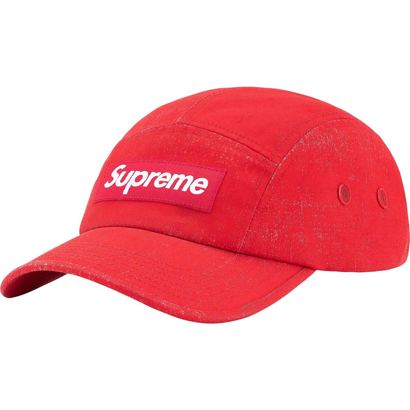 Supreme Coated Cordura Camp Cap (SS22) - Red - $54