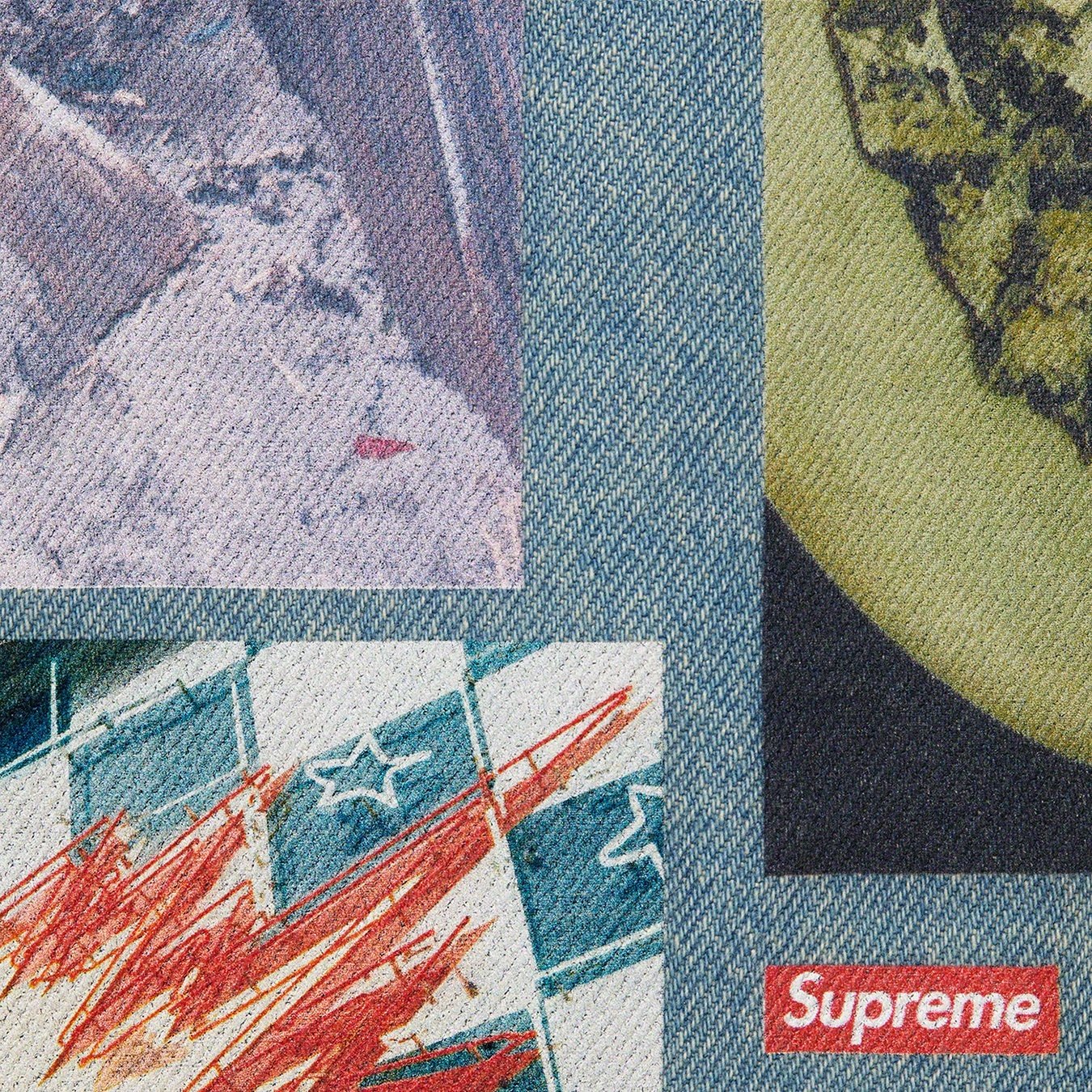 Supreme Daidō Moriyama Denim Trucker Jacket (SS22) - Blue - $268