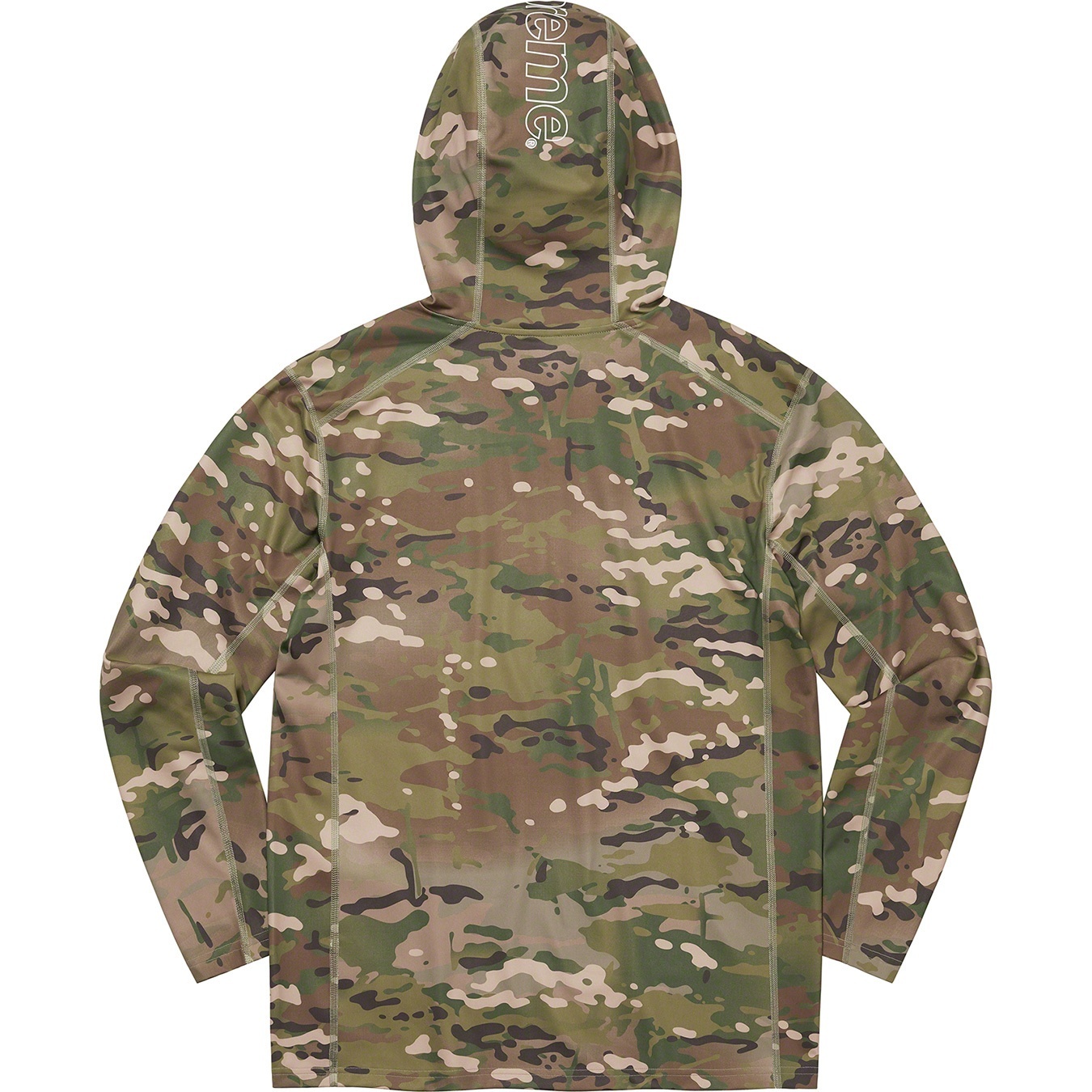 Supreme Supreme The North FaceBase Layer L S Top (SS22) - Multi Camo - $98