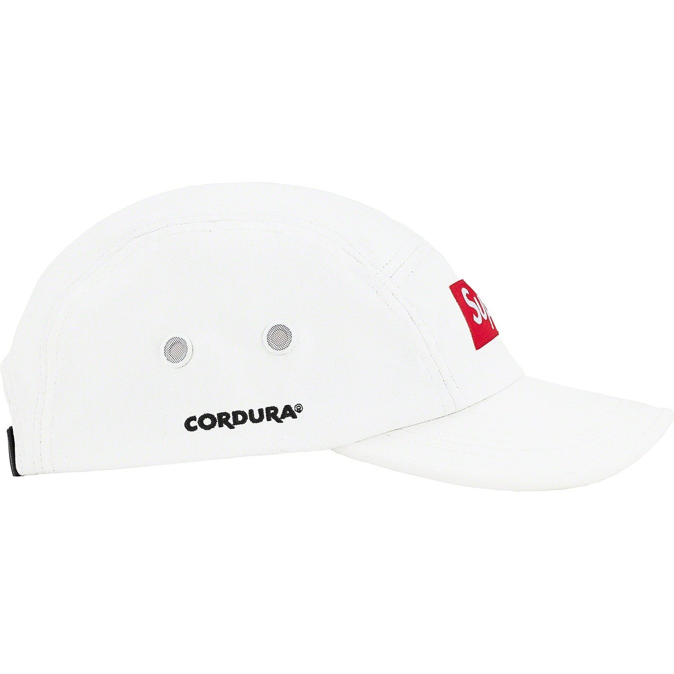Supreme Coated Cordura Camp Cap (SS22) - White - $54