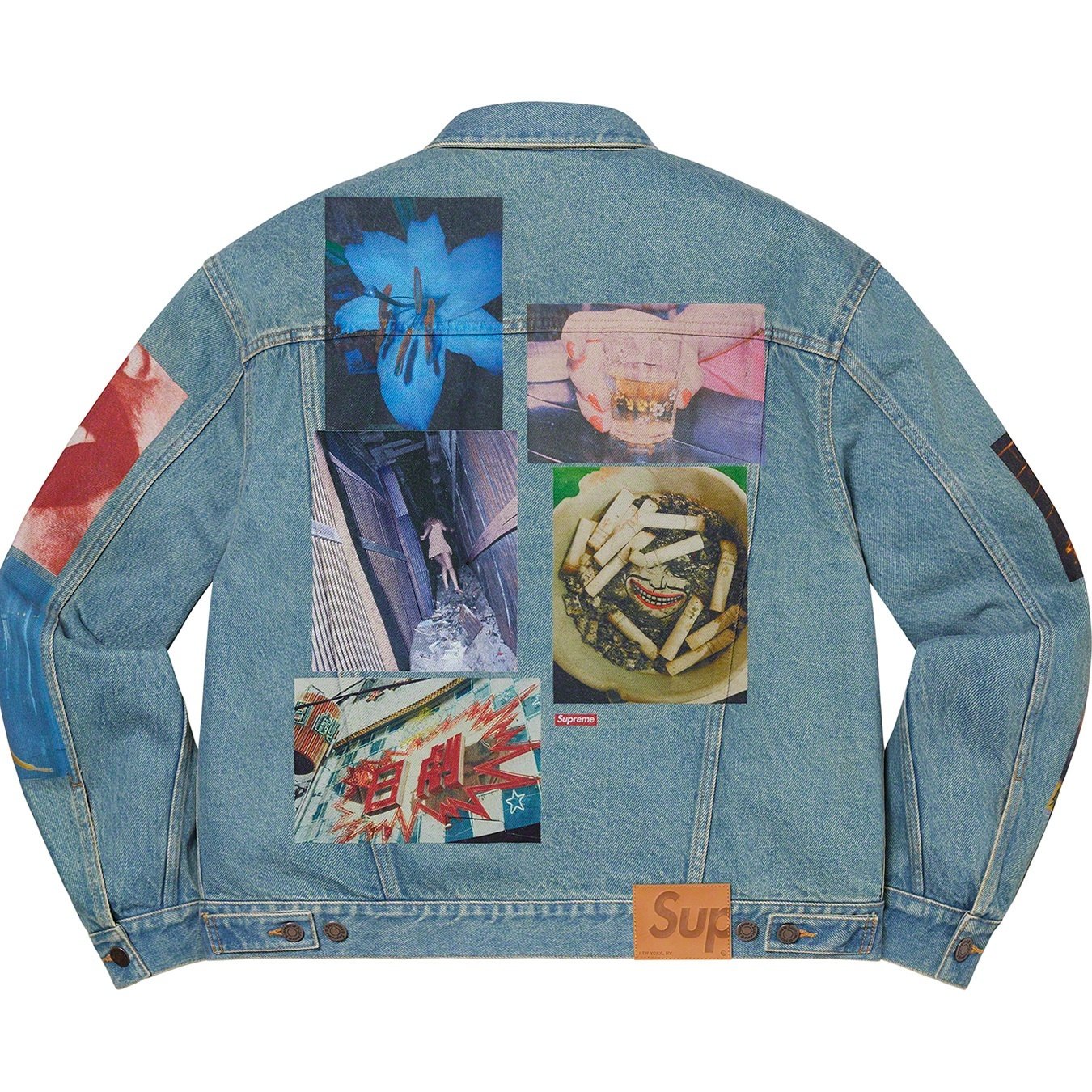 Supreme Daidō Moriyama Denim Trucker Jacket (SS22) - Blue - $268