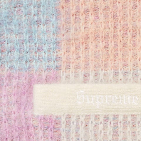 Brushed Grid Cardigan - spring/summer 2022 - Supreme