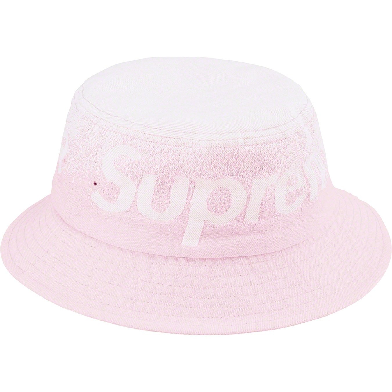 Supreme Fade Jacquard Denim Crusher (SS22) - Pink - $58