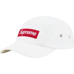 Supreme Coated Cordura Camp Cap (SS22) - White