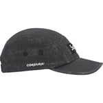 Supreme Coated Cordura Camp Cap (SS22) - Black