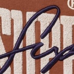 Supreme Embroidered Chenille Hooded Sweatshirt (SS22) - Brown