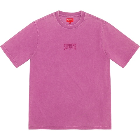 Supreme Acid Wash S/S Top - Plum