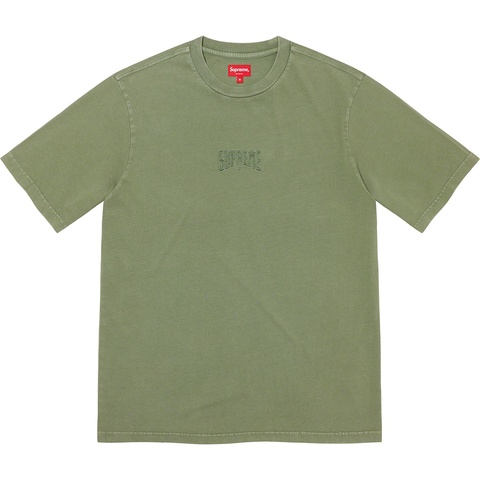 Supreme Acid Wash S/S Top - Olive