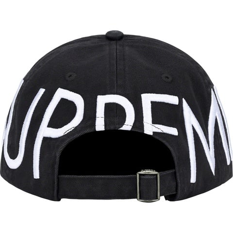 Supreme Spread 6-Panel - Black