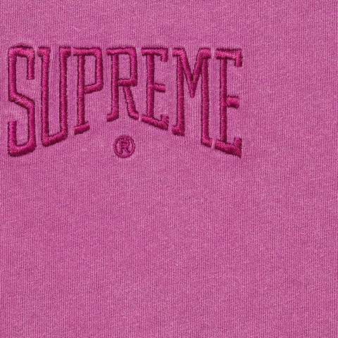 Supreme Acid Wash S/S Top - Plum