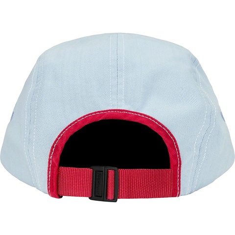 Supreme 2-Tone Twill Camp Cap - Light Blue