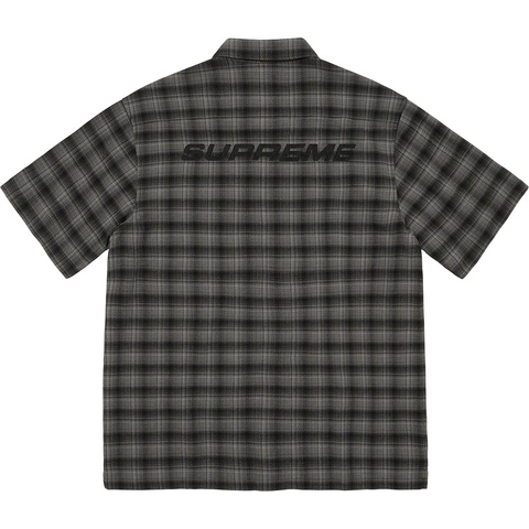 Supreme Plaid S/S Shirt - Black