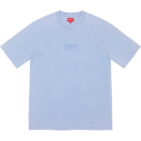 Supreme Acid Wash S/S Top - Light Blue