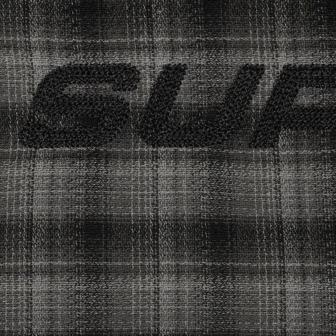 Supreme Plaid S/S Shirt - Black