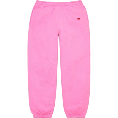 Supreme Small Box Sweatpant - Bright Pink