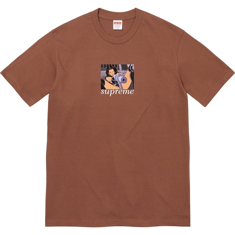 Supreme Aeon Flux Gun Tee - Brown