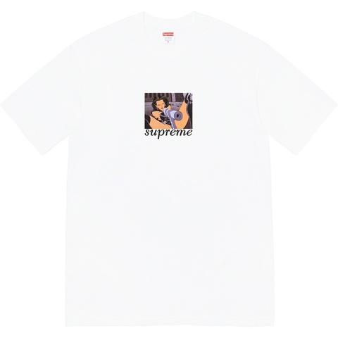 Supreme Aeon Flux Gun Tee - White