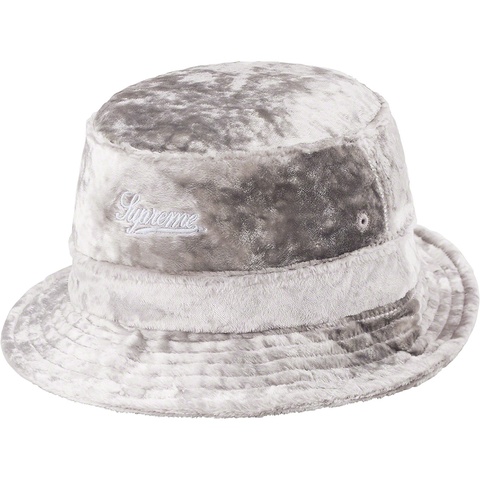 Supreme Crushed Velvet Crusher - Grey