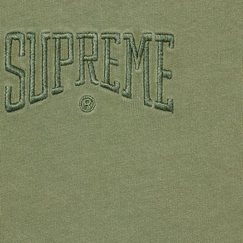 Supreme Acid Wash S/S Top - Olive