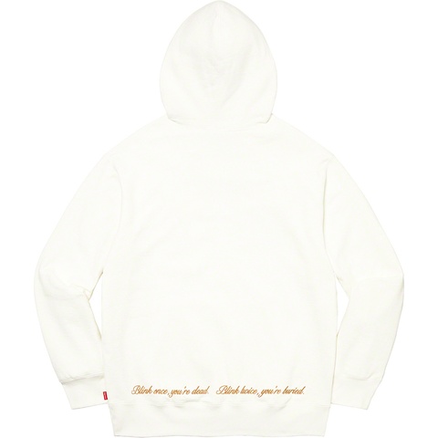 Supreme Aeon Flux Zip Up Hooded Sweatshirt - White
