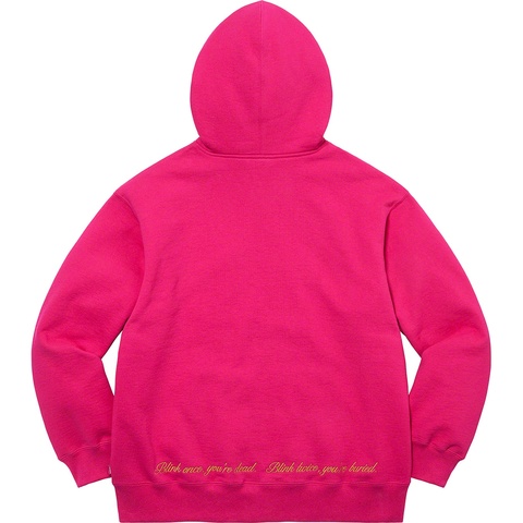 Supreme Aeon Flux Zip Up Hooded Sweatshirt - Fuchsia