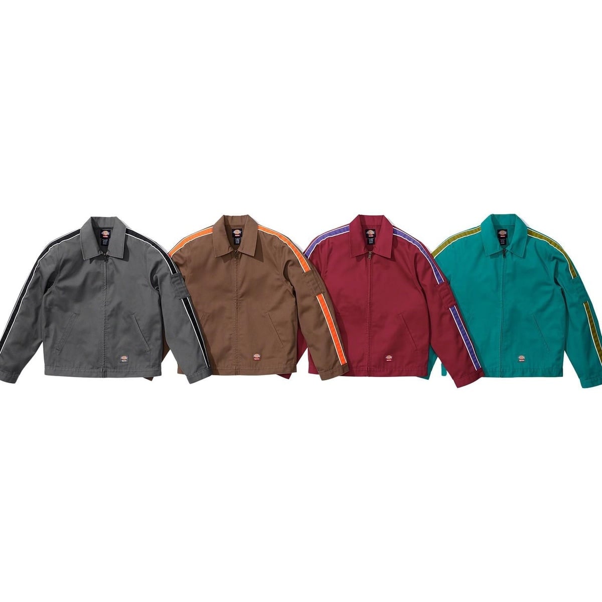 Supreme®/Dickies® Stripe Eisenhower Jacket - SupremeCommunity