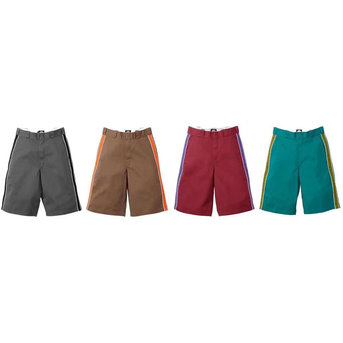 Supreme®/Dickies® Stripe 13” Loose Fit Work Short - Supreme